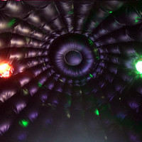 TAURANGA Bouncy Castle for Hire - Disco Dome - Ceiling Inside View