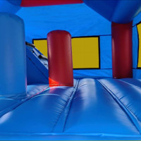 TAURANGA Bouncy Castle for Hire - Spider-Man Combo - Inside View
