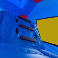 TAURANGA Bouncy Castle for Hire - Spider-Man Combo - Ladder View