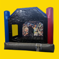 TAURANGA Bouncy Castle for Hire - Star Wars - Rear View