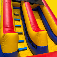 TAURANGA Bouncy Castle for Hire - Water Slide / Dry Slide - Ladder View